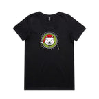 Beagle Freedom Australia Womens Christmas Cat Tee