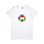 Beagle Freedom Australia Womens Christmas Cat Tee