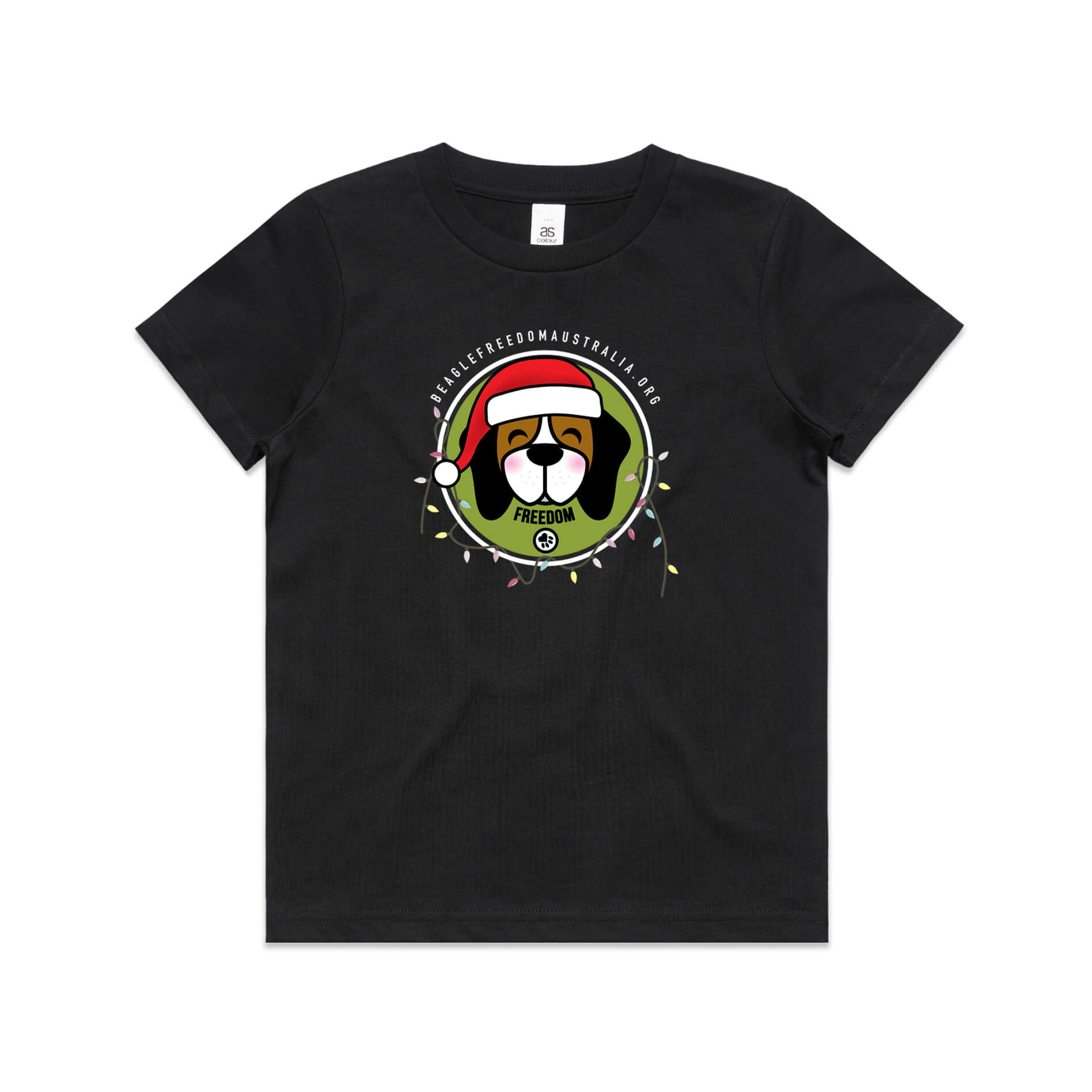 Beagle Freedom Australia Kids Christmas Tee