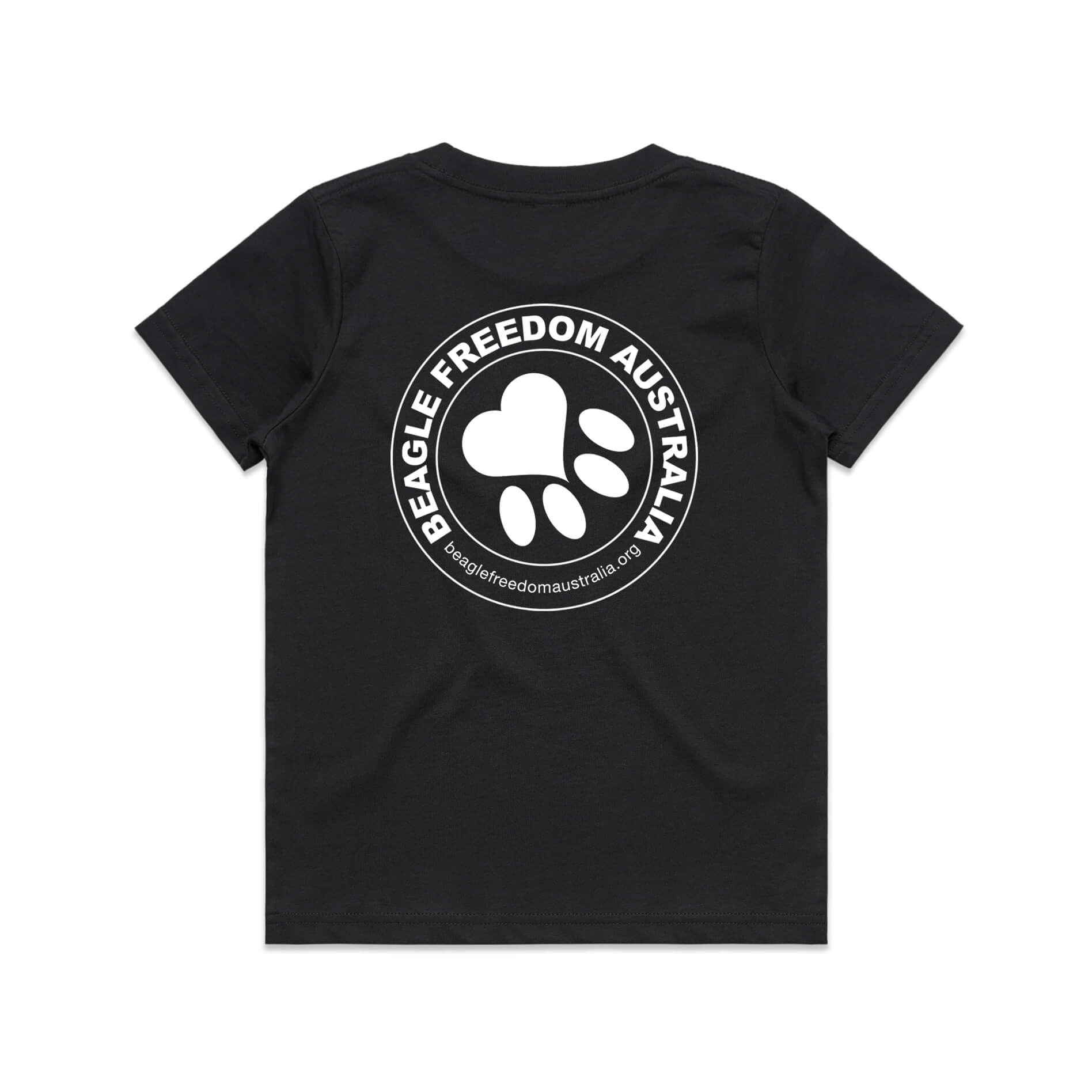 Beagle Freedom Australia Kids Double Logo Tee