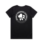 Beagle Freedom Australia Womens Double Logo Tee