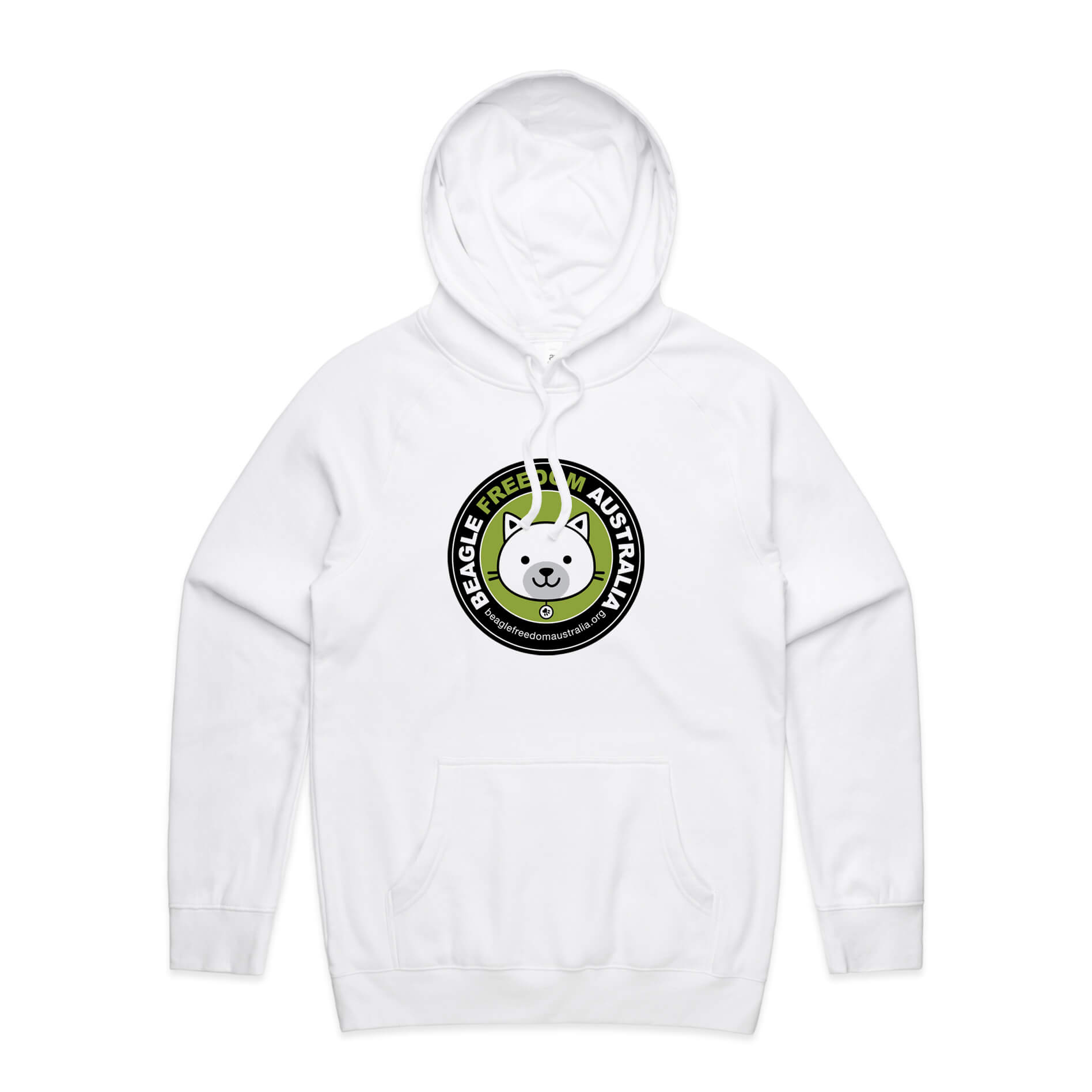 Beagle Freedom Australia Mens Cat Hoodie