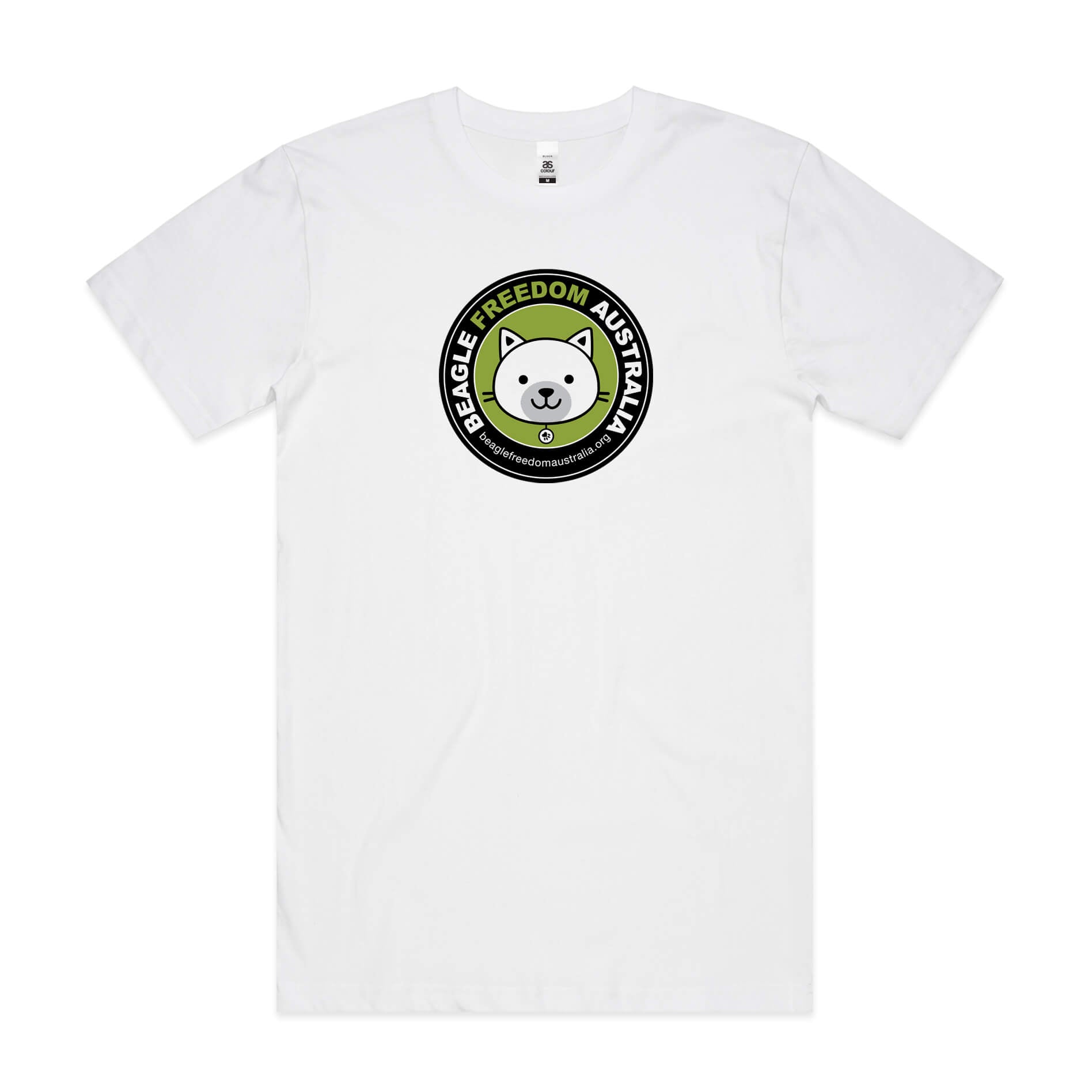 Beagle Freedom Australia Mens Cat Tee