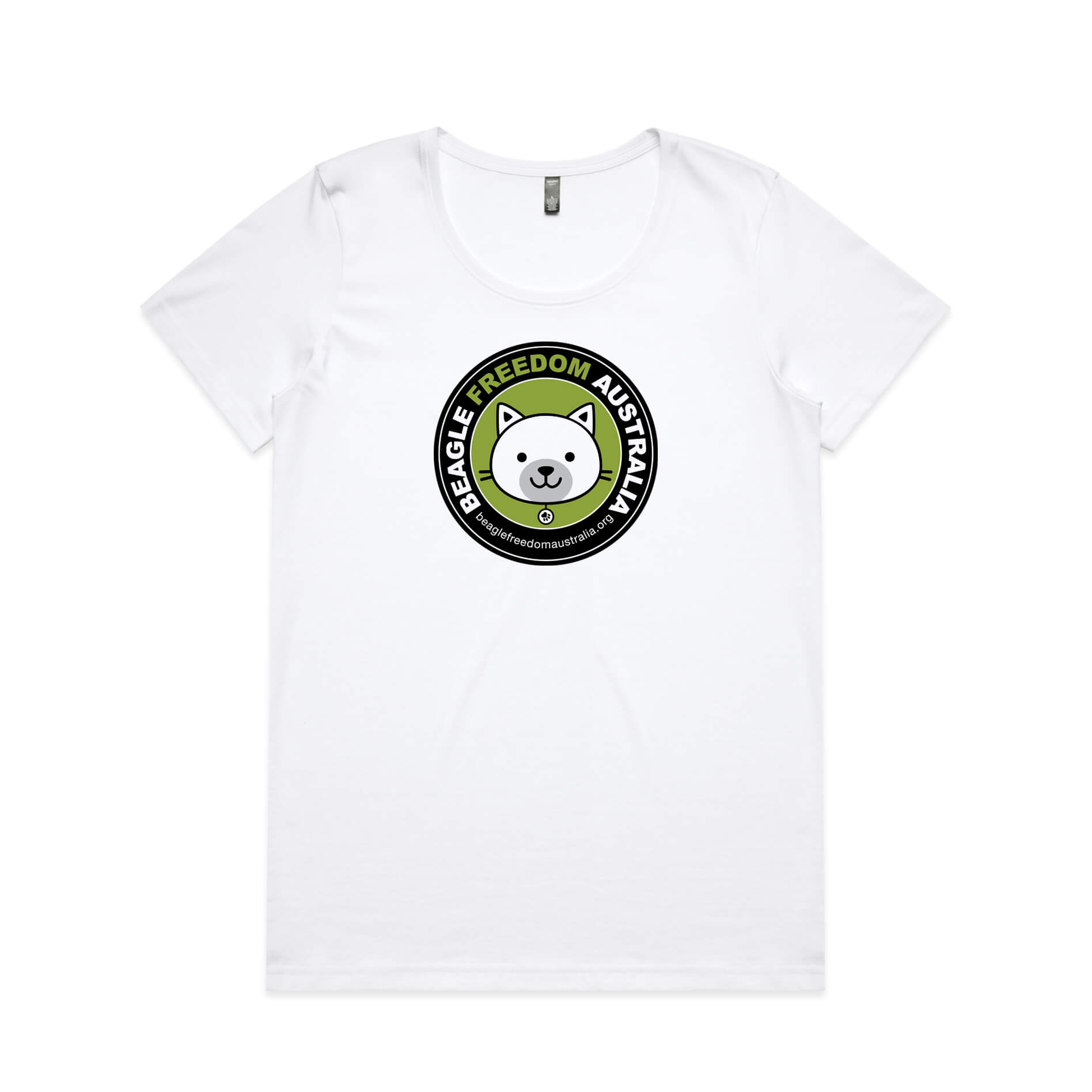 Beagle Freedom Australia Womens Cat Tee