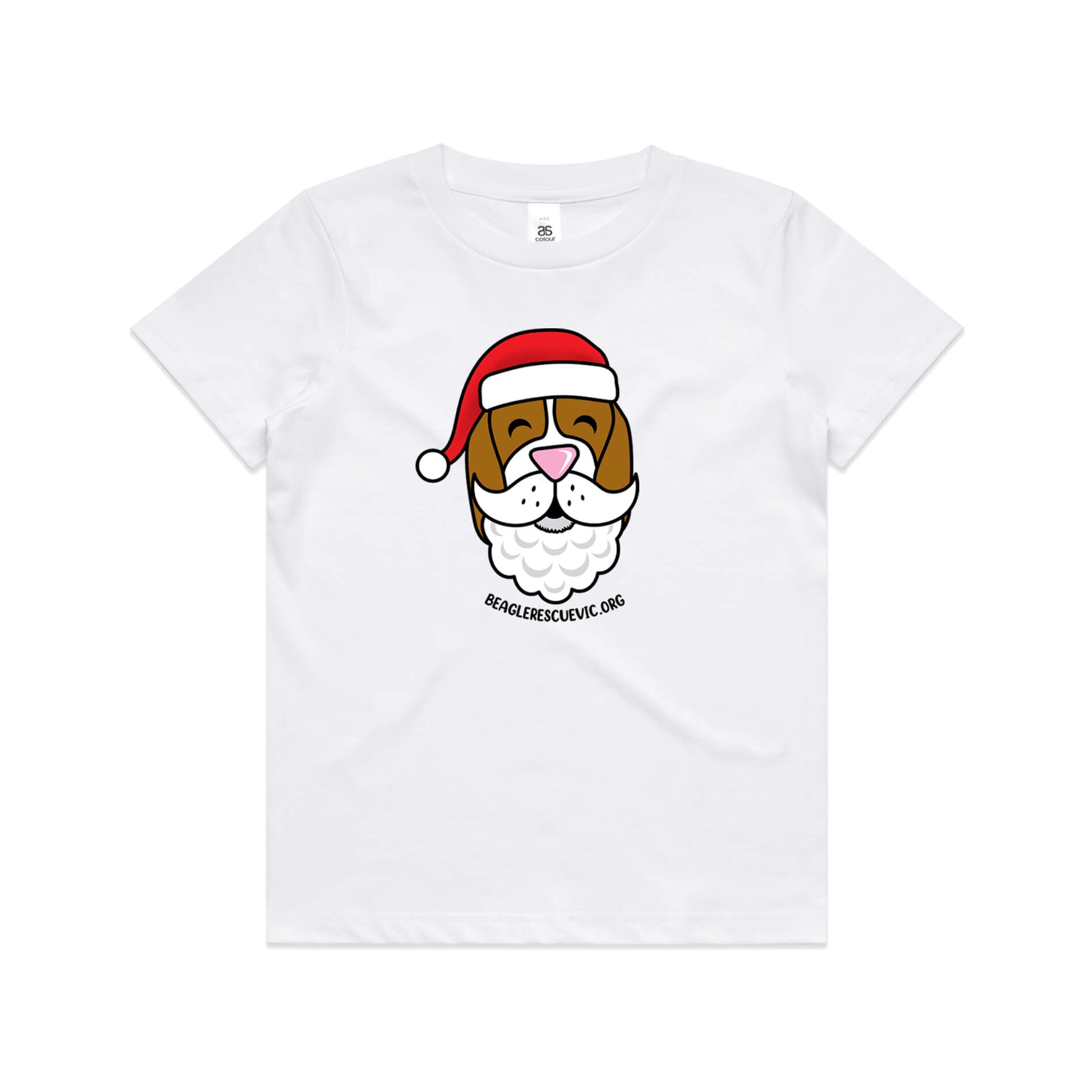 Beagle Rescue Victoria Kids Christmas Tee