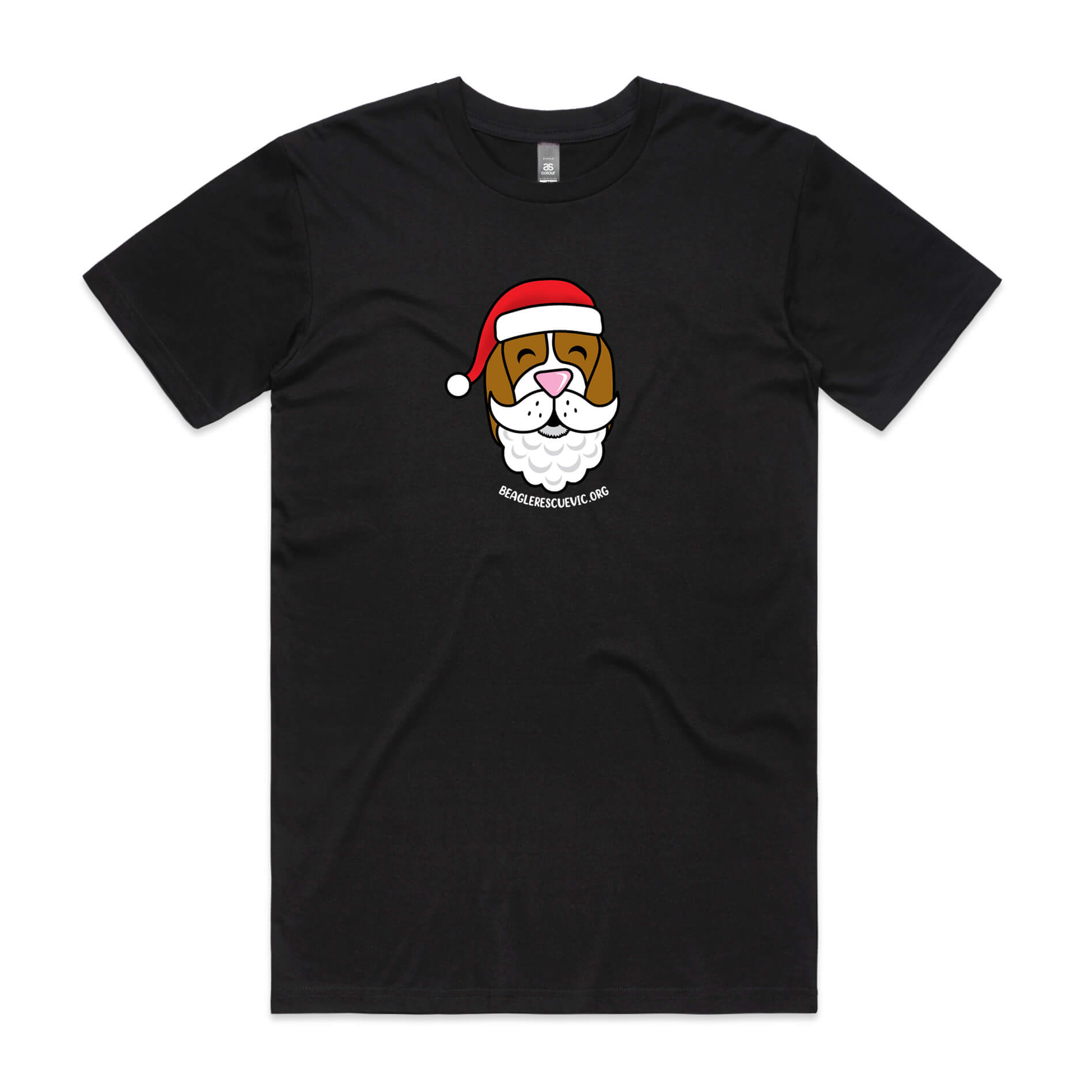 Beagle Rescue Victoria Mens Christmas Tee