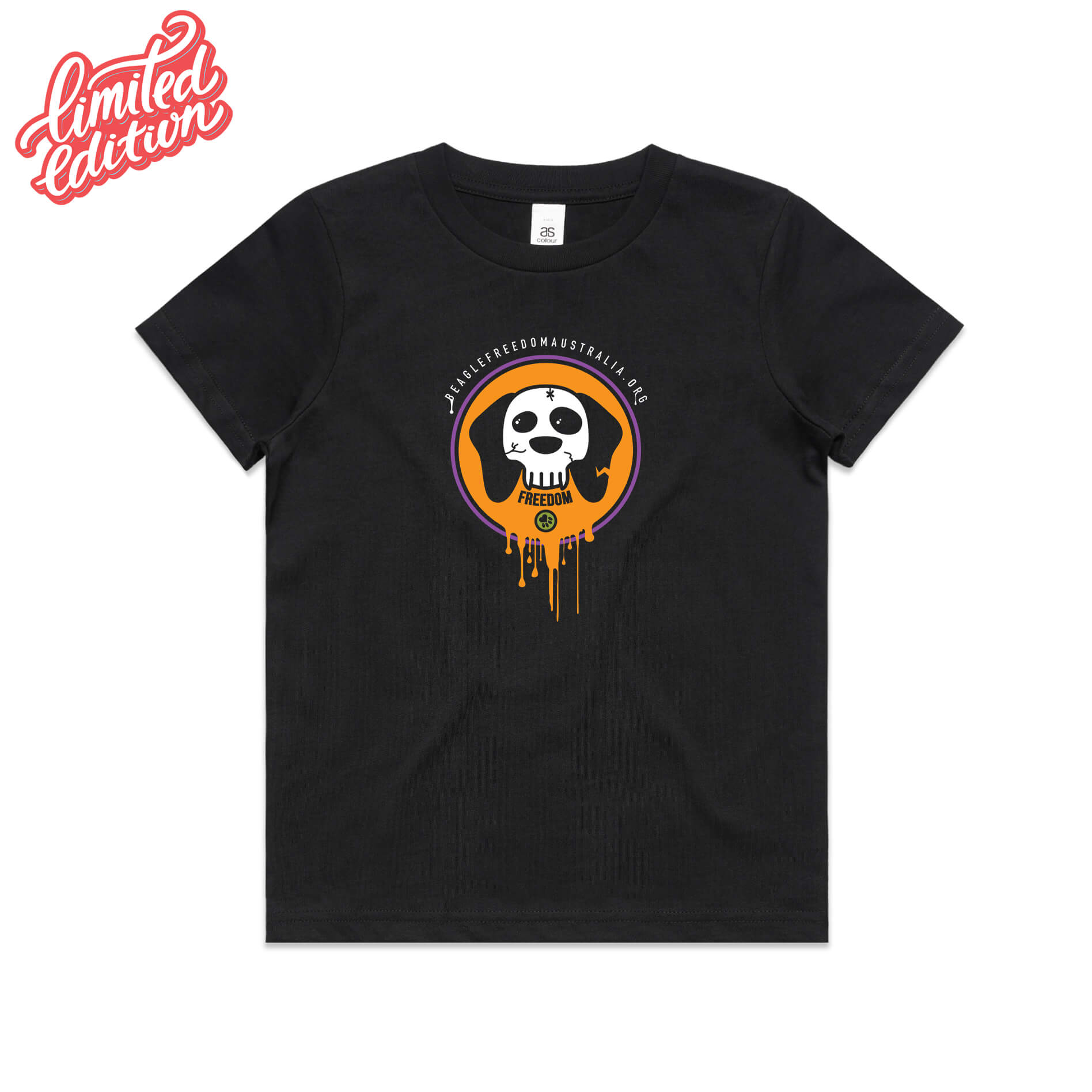 Beagle Freedom Australia Kids Halloween Tee